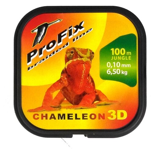 Шнур плетеный Aqua ProFix Chameleon 3D Jungle 100м c9bd59a8-bed1-11e7-880c-94de807b1f37 леска kaida x one 150m c9bd59b4 bed1 11e7 880c 94de807b1f37