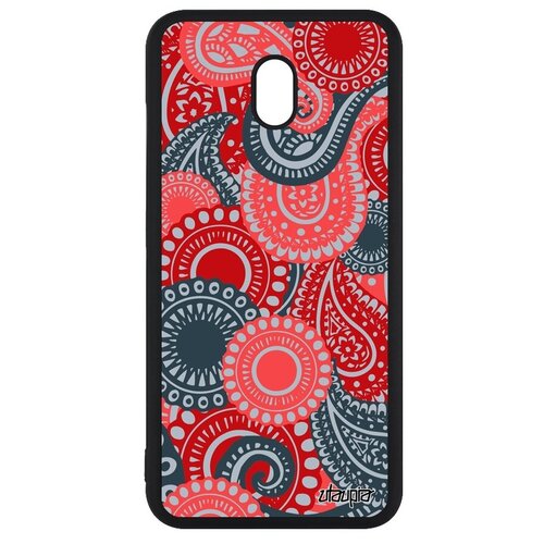 фото Защитный чехол на телефон // xiaomi redmi 8a // "кружевной узор" цветы цветок, utaupia, розовый