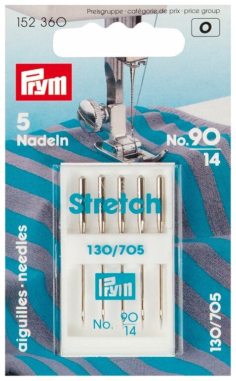 152360(154360) Иглы для швейных машин стрейч № 90 Prym - фотография № 2