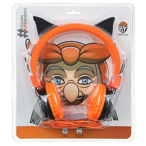 BY Наушники проводные накладные Ушки динамики 40мм кабель 12M 32Ом 109800₽