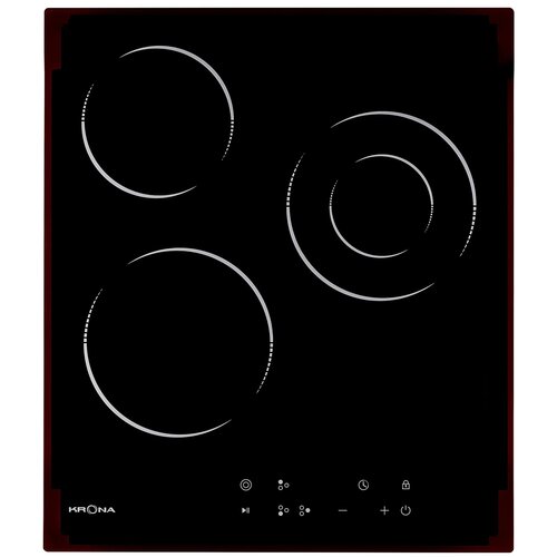 Варочная панель KRONA TEMPO 45 BL электрическая черная 1399000₽
