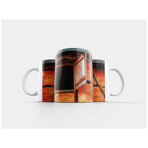 фото Кружка "люк в крыше, люк, деревянный ковчег" 320 мл lotsprints