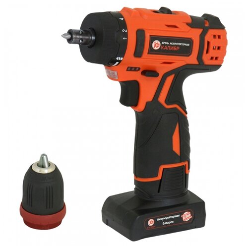 Аккумуляторная дрель-шуруповерт КАЛИБР ДА-162 6660₽