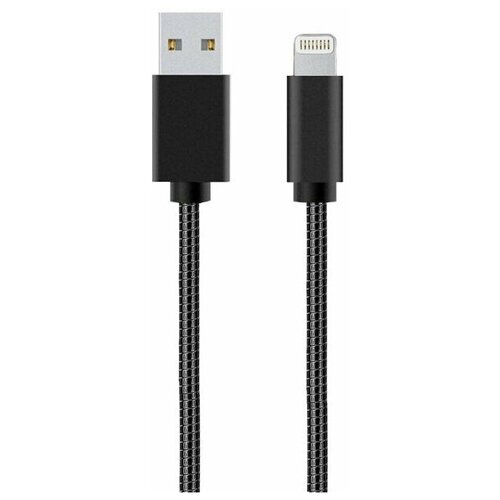 Дата-кабель More choice K31i USB 2.1A для Apple 8-pin быстрый ампер 1м черный