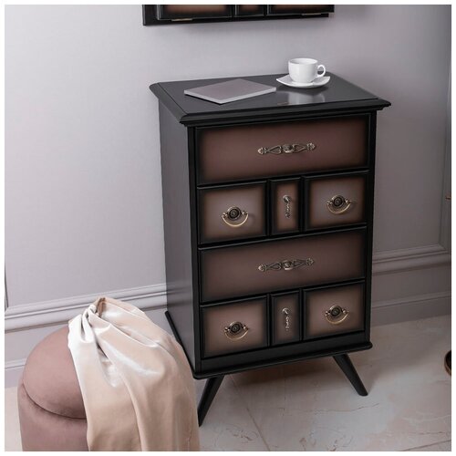 Комод BOGACHO Пандора 1 шоколадный ручная работа