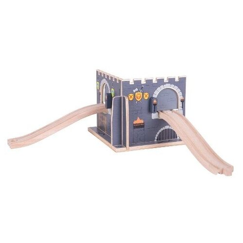 Деревянная игрушка для расширения железной дороги 