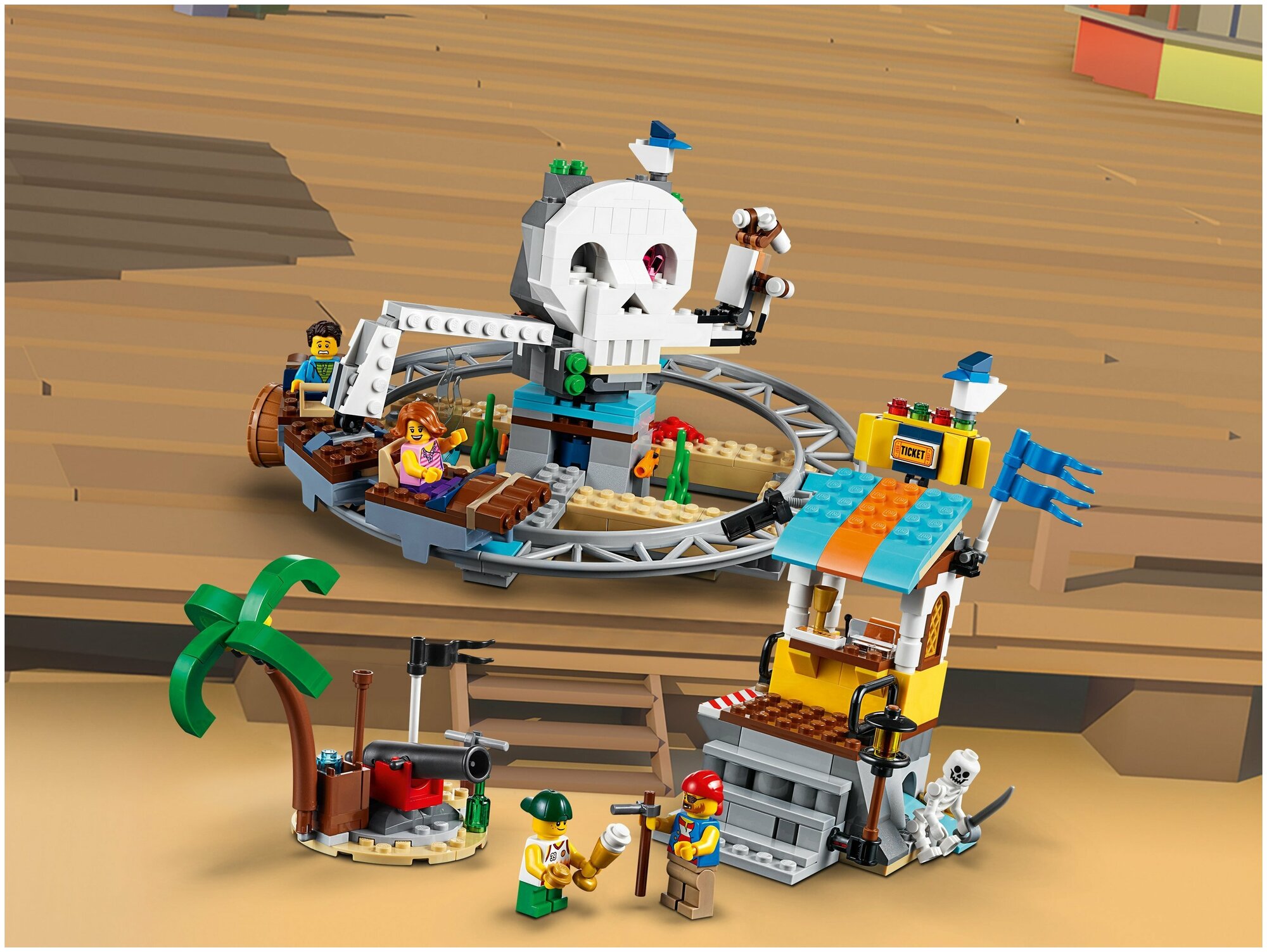 Конструктор LEGO Creator 31084 Аттракцион: Пиратские горки - фото №13