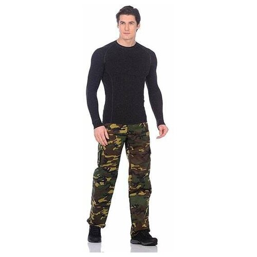 фото Брюки мужские, р.52-54, рост 170-176, кмф зеленый ял-02-75 113-90002206 ursus