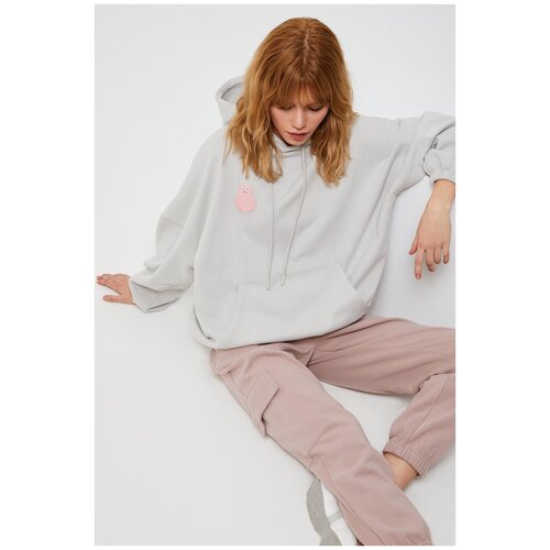 фото Худи sela, размер s, светло-серый