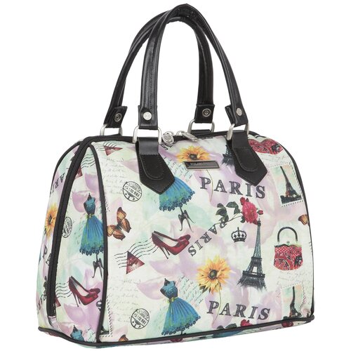 фото Сумка дорожная polar, 13 л, 30х24х18 см, ручная кладь, розовый