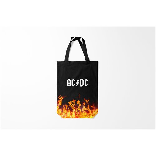 фото Сумка-шоппер / 31х42 см / рок / ac/dc ac dc burnettie