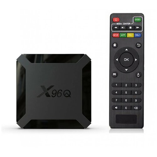X96Q / Андроид 10.0 приставка для тв Smart TV Box 1/8 GB с приложениями IVI, OKKO, смотрёшка, IPTV, PEERS TV, лайм ТВ, ZONA.