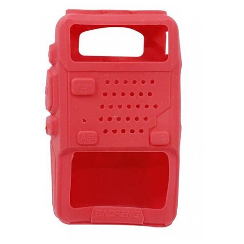 фото Чехол baofeng для uv-5r silicone red 14860