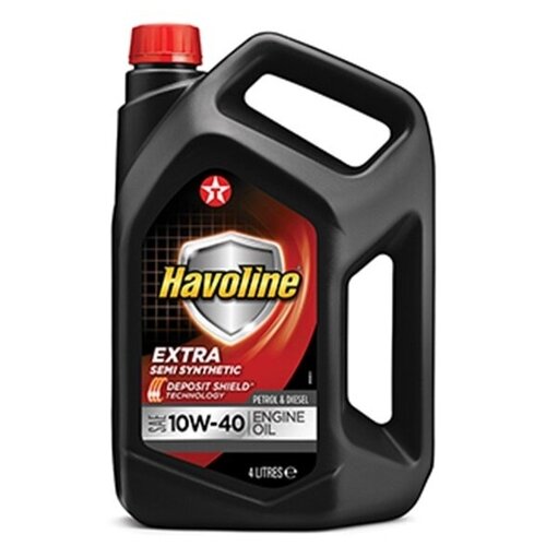 фото Havoline extra sae 10w-40 полусинтетическое моторное масло, 4 л