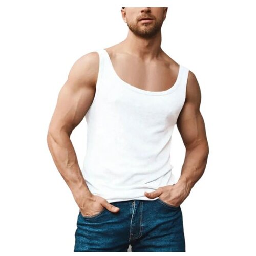 фото Майка omsa omb1312 размер m/46, белый