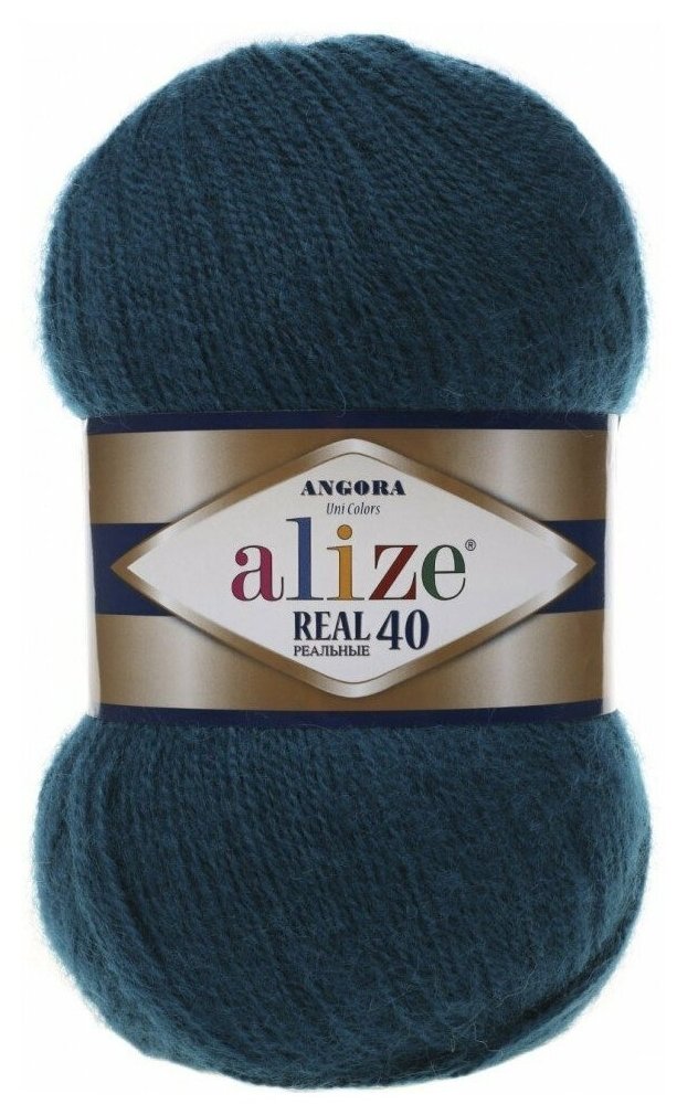    ALIZE Angora Real 40   : 17 (), 5  430  100 , 40%  60% 