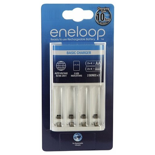 Зарядное устройство Eneloop BQ-CC51E Basic Charger 4 слота