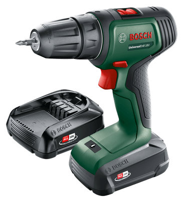 Дрель-шуруповерт Bosch UniversalDrill 18V аккумуляторная в кейсе (06039D4005)