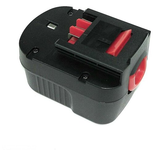 black Аккумулятор для электроинструмента Black & Decker (p/n: A12, A12E, A12EX, A12-XJ, FS120B, FSB12, HPB12) 1.5Ah 12V