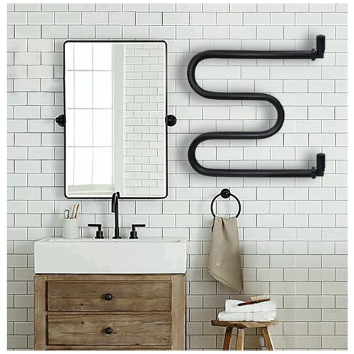 Полотенцесушитель Черный М 50*50 1