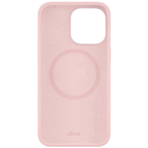 фото Чехол-накладка ubear touch mag сase для iphone 13 pro розовый