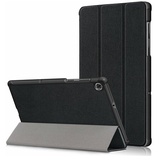 фото Чехол lux для планшета lenovo tab m10 fhd plus tb-x606x и tb-x606f цвет: черный p-case