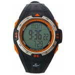 Водонепроницаемые спортивные часы с глубиномером Sargan Вектор 100М, цвет оранжевый - изображение