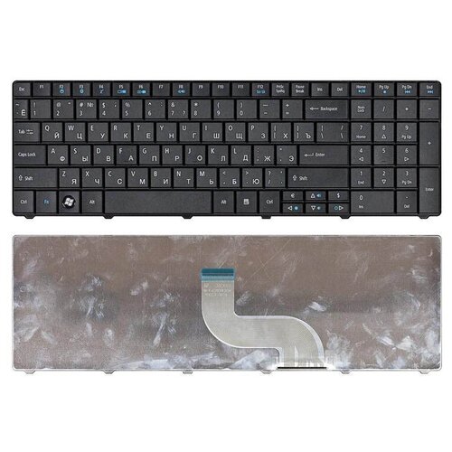 Клавиатура для ноутбука Acer TravelMate 8531 8531G 8571 8571G 8571T черная клавиатура для ноутбука acer travelmate 8531 черная версия 2