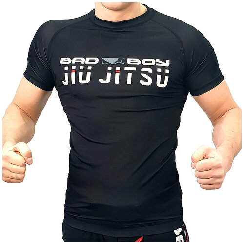 Рашгард Bad Boy Jiu Jitsu Short Sleeves Black S