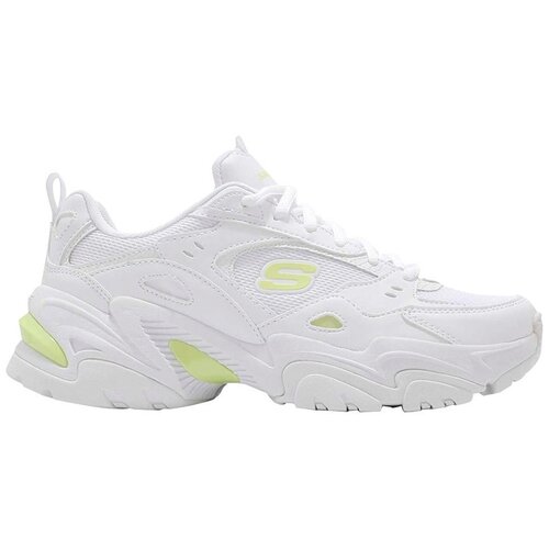 фото Кроссовки женские skechers stamina v2 the rise up white/lime / 39 eu