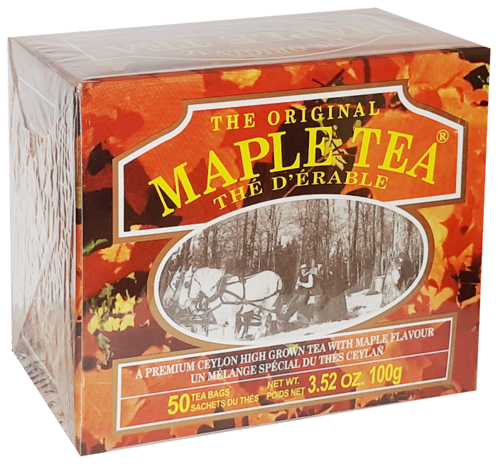 Чай черный Mlesna «Maple» (Кленовый) с ароматом сока канадского клена в пакетиках, 50шт. * 2гр.