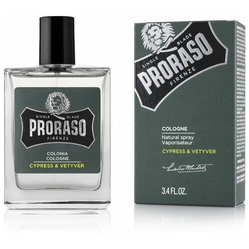 Одеколон Proraso Одеколон Proraso Cypress & Vetyver Cologne 100 мл proraso cypress