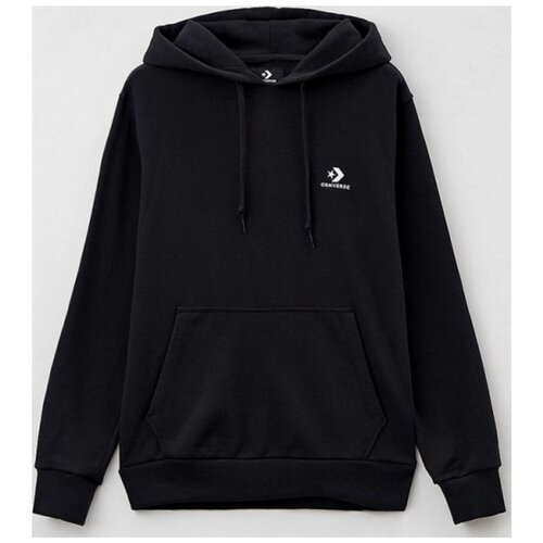 Толстовка унисекс Converse STAR CHEVRON PULLOVER HOODIE 10020343001 черная (XS)