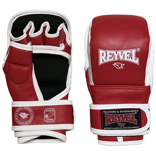 Перчатки REYVEL PRO TRAINING MMA S красный перчатки reyvel pro training mma красные l