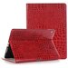 Чехол-футляр MyPads для планшета Huawei MediaPad T5 10 (AGS2-L09/AL00/W09) из лаковой рельефной кожи под крокодила алый огненный красный