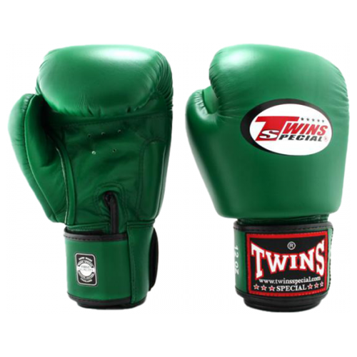 фото Боксерские перчатки twins bgvl-3 зелёные (12 унций) twins special