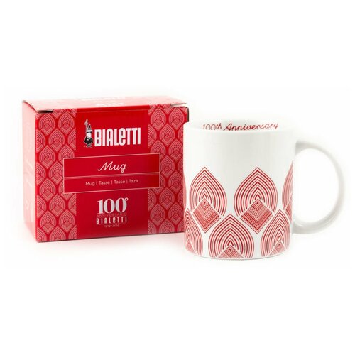 Кружка Bialetti белая (лимитированная юбилейная серия)