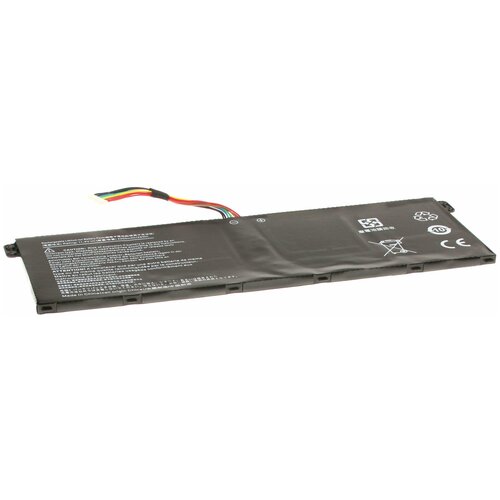 Аккумуляторная батарея iBatt iB-U1-A984 2200mAh для Acer Extensa 2519, TravelMate P238-M, Extensa 2508, Aspire ES1-512, ASPIRE ES1-520, Aspire ES1-111M, Extensa 2519-P79W, Aspire ES1-512-C9NE, Aspire ES1-111M-C1EY,