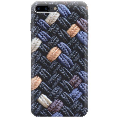 фото Силиконовый чехол на apple iphone 8 plus / 7 plus / эпл айфон 7 плюс / 8 плюс с принтом "сплетение gosso