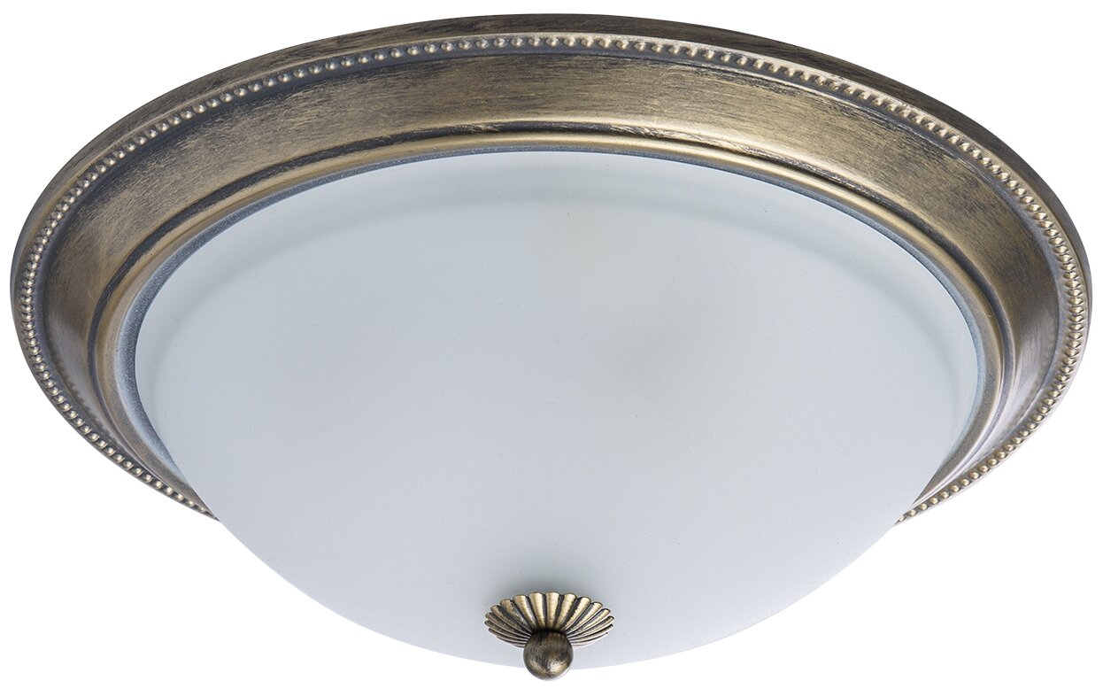 Потолочный светильник MW-Light Ариадна 450015503, E27, 180 Вт, кол-во ламп: 3 шт., цвет: бронзовый - фотография № 1