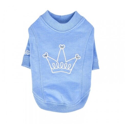 фото Футболка для собак pinkaholic "gwyneth", голубая, m (южная корея)