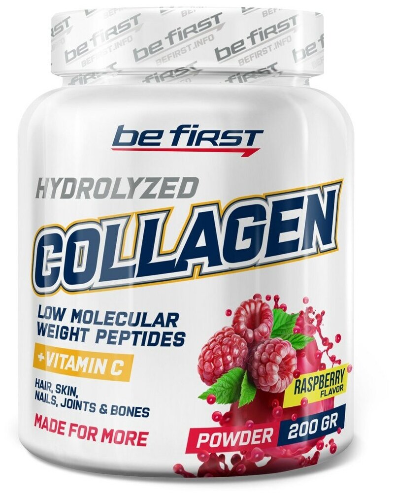 Be First COLLAGEN + vitamin C (200г) Лесные ягоды