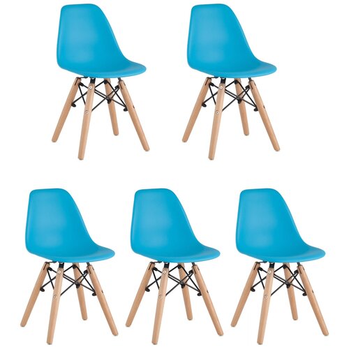 Комплект стульев детский DSW SMALL, 5 шт., розовый