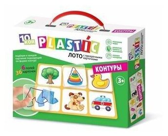 Настольная игра Десятое королевство Лото Контуры 04006ДК