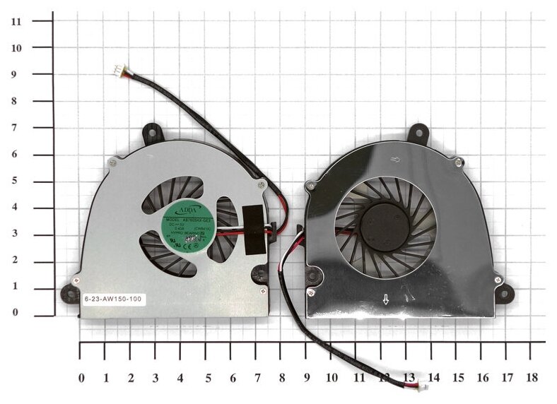 Вентилятор (кулер) для ноутбука DNS 0123266