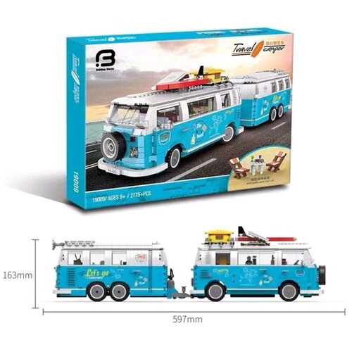 конструктор lego пляжный автобус 31138 beach camper van Конструктор 19009 Автобус Volkswagen T1 Camper Van 2775 деталей