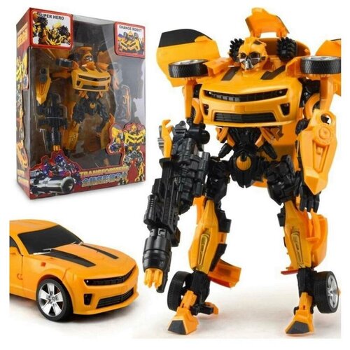 Трансформер Бамблби Bumblebe / Большой-42 см /Большой трансформер /Игрушки для детей большой робот трансформер бамблби bumblebee световые и звуковые эффекты гигант 42 см