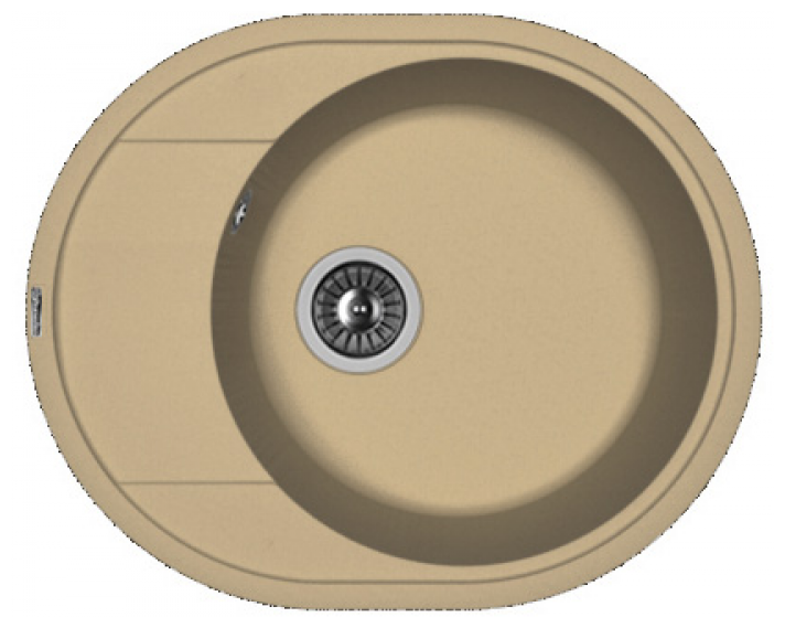 Кухонная мойка Florentina Родос 580 капучино 20.240. B0580.306