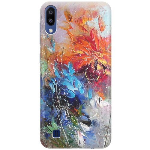фото Re:paчехол - накладка artcolor для samsung galaxy m10 с принтом "весенний взрыв"