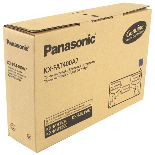 Картридж Panasonic KX-FAT400A тонер картридж Panasonic (KX-FAT400A) 1800 стр, черный